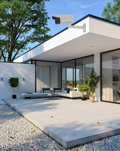 دعامة تثبيت معدنية على الحائط/السقف لكاميرا الأمان العالمية، حامل تثبيت داخلي/خارجي متوافق مع Arlo، Arlo Pro 2 3، كاميرات مراقبة Arlo Ultra CCTV (دعامة فقط) in Kuwait