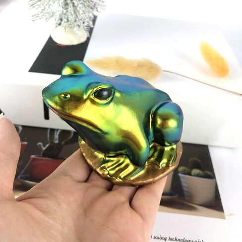 قالب سيليكون ضفدع زينة ضفدع قالب سيليكون أبيض ثلاثي الأبعاد ضفادع حيوانات قالب راتنجات الإيبوكسي لصنع شموع المنزل وسطح المكتب بنفسك in Kuwait