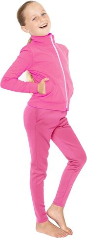 STRETCH IS COMFORT Girl’s Cadet Jacket and Jogger Sweatsuit Set | Child 4-16 in Saudi Arabia