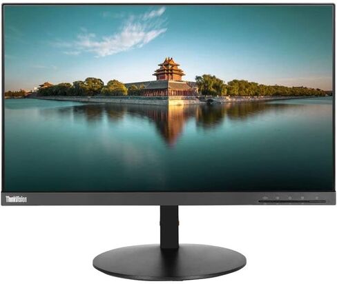 شاشة Lenovo 61A9MAR1US LCD - Think Vision T22i 10 21.5 بوصة Full HD LED 16:9 أسود 1920 x 1080 16.7 مليون لون 250 Nit 6 ms HDMI VGA DisplayPort (متجدد) in Saudi Arabia