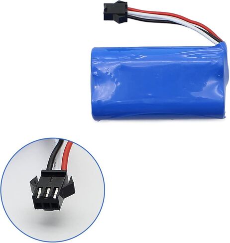 fisca 7.4V 1500mAh Spare Rechargeable Li-ion High-Capacity Battery Pack with USB Charger 1/18 RC M1A2 Tank in Kuwait