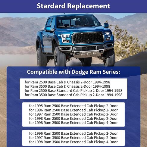 كابل تسريع جسم الخانق متوافق مع 1994-1998 دودج رام 2500 3500 لمحرك الديزل 5.9L L6 12 صمام توربو الكمون، استبدال 04897406AA 0489 7406 AA NP-59LTTC كابل الخانق in Kuwait