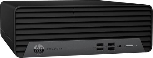 كمبيوتر مكتبي HP ProDesk 400 G7 SFF Business Mini (Intel i5-10500 6-Core، ذاكرة وصول عشوائي 8 جيجابايت، 1 تيرابايت PCIe SSD، Intel UHD 630، HDMI، USB 3.2، منفذ عرض، أسود، Win 11 Pro) مع Dockztorm Hub in Kuwait