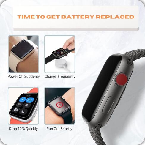 Battery Replacement for Apple Watch Series 6 44mm A2327 in Kuwait