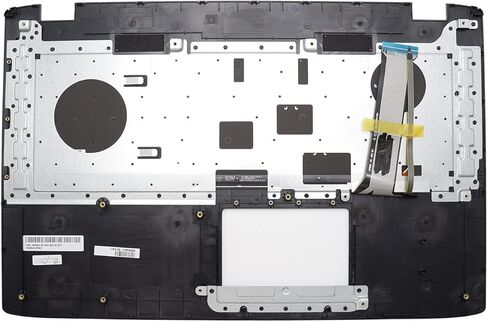 مسند راحة اليد الجديد لجهاز Asus ROG GL752 GL752V GL752VW GL752VL 90NB0A41-R31US0 مع لوحة مفاتيح سوداء بدون لوحة لمس، أحمر in Saudi Arabia