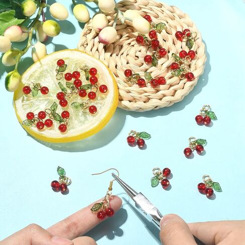 DanLingJewelry 100pcs Blue Glass Crescent Moon Charms Crystal Glass Moon Charms with Gold Foil Tiny Moon Charms for Jewelry Making in Kuwait