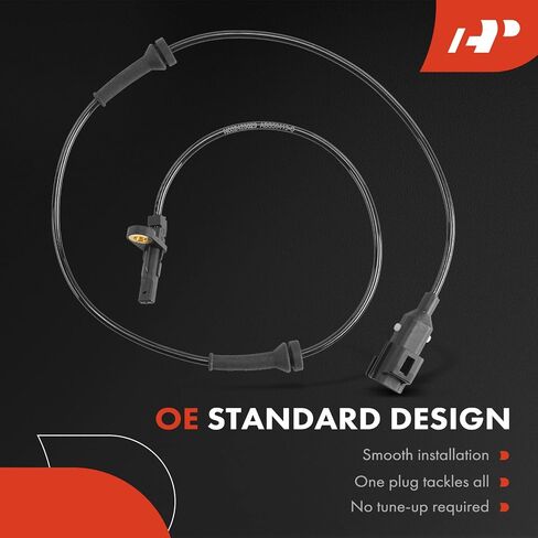A-Premium ABS Wheel Speed Sensor Compatible with Land Rover, Jaguar Models - Range Rover Velar 2018-2020, F-Pace 2017-2020 - Front Driver or Passenger Side, Replace# 10071156413 in Saudi Arabia