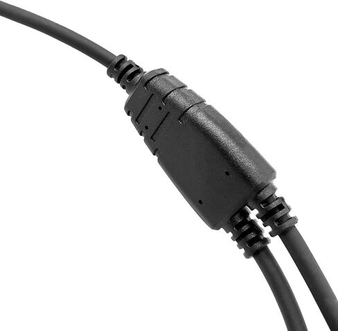 GA Dual Plugs General Aviation Headset Twin Jacks Helicopter Headphone Adapter Connector Cable (3/16" Mic Jack and 1/4" Speaker Jack) to K1 2-Pin Radio Walkie Talkie Extension Cord in Saudi Arabia