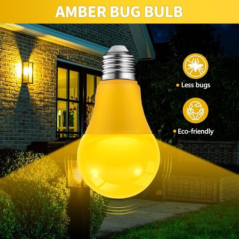 Green Light Bulbs for Outdoor Porch, 9W(60W Equivalent) E26 Base LED Green Bulb for Christmas, Halloween,Wedding,Party,Bar,Holiday Lighting,Home Decor, 2-Pack in Saudi Arabia