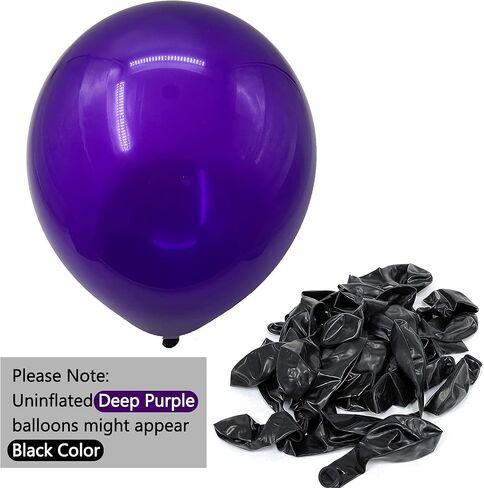 لوازم حفلات أعياد الميلاد من إنكانتو، طقم بالونات مكون من 142 قطعة، بالونات لاتكس متنوعة، بالونات رقائق زهرة ميرابيل وملصقات فراشة ذهبية ثلاثية الأبعاد لديكورات حفلات أعياد الميلاد من إنكانتو in Kuwait