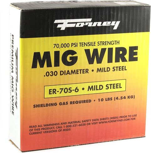 Forney 42286 Mig Wire, Mild Steel ER70S-6.030-Diameter, 10-Pound Spool in Saudi Arabia