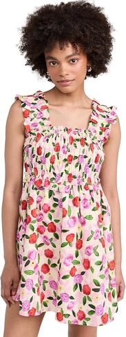 English Factory Flower Ruffled Mini Dress in Saudi Arabia
