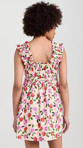 English Factory Flower Ruffled Mini Dress in Saudi Arabia