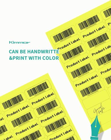 1" x 2-5/8" Premium Green Colored Shipping Address Labels Sticker Papers for Inkjet & Laser Printer Self-Adhesive Mailing Labels Writable Tags, 8.5"×11" 30 Labels per Sheet in Saudi Arabia