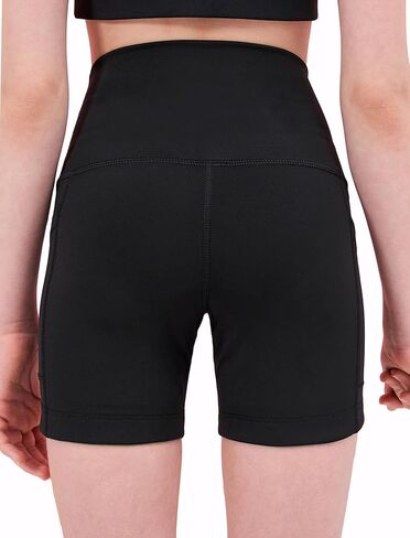 EXARUS Girls Volleyball Shorts Biker Compression Gymnastics Short with Pockets Youth Dance Yoga in Saudi Arabia