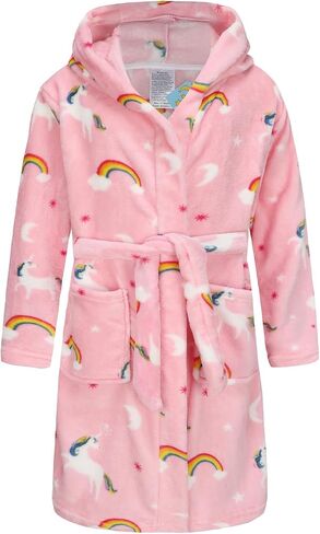E.W Apparel Boys Girls Robe Soft Fleece Bathrobe for Kids in Kuwait