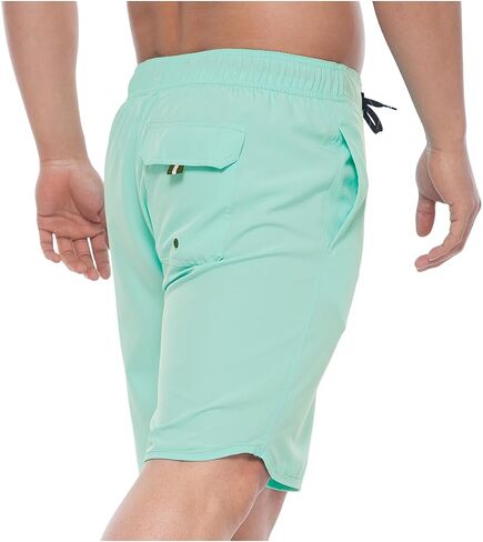 Rokka&Rolla Men's Swim Trunks Quick Dry Stretch Beach Shorts Swimwear Bathing Suit with Mesh Lining in Saudi Arabia