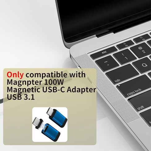 Magnetic Connector Tips Head 24 Pins for USB-C Android Devices (4 Pack), only Compatible 100W Magnetic USB-C Adapter USB 3.1 in Saudi Arabia