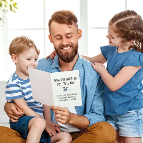 Fathers Day Card Funny, Father's Day Cards, Happy Fathers Day Card, Fatherday Gifts For Dad, Fathers Day Card From Daughter, Kids, Son, Funny Fathers Day Card From Wife, Awesome Father's Day Gifts in Saudi Arabia