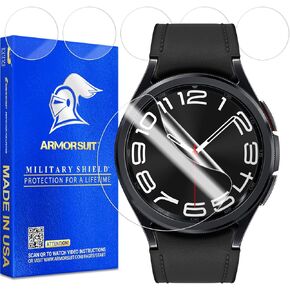 ArmorSuit 6 Pack for Samsung Galaxy Watch 6 Classic [43mm] (2023 Release) Screen Protector MilitaryShield HD Clear Film - Made in USA