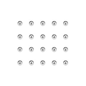 uxcell 1.5mm Bearing Balls 304 Stainless Steel G100 Precision Balls 1500pcs