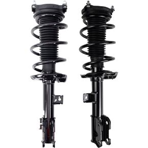 TRQ Front Strut & Coil Spring Assembly Set Driver & Passenger Sides Compatible with 16-20 Kia Sorento