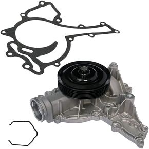 AW6142 Water Pump Kit With Gasket Fit For (For V6 2.5L/3.0L/3.5L,From 04/2005) Merc-edes-Benz 07-06 C230 C280,12-08 C300 GLK350,11-06 C350 E350 ML350 R350,09-06 CLK350 SLK280,11-09 SLK300