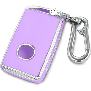 for Mazda Key fob Cover,case with Keychain,Soft TPU Protection Key Shell/Skin,4 Buttons fit 2019 2020 2021 for 3,Hatchback,CX-5, CX-30, CX-9 Remote Key(Black)