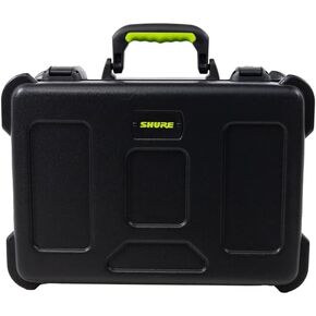 Shure by Gator Molded Microphone Case for (6) Wireless Mics and TSA Friendly Latches; (SH-MICCASEW06)