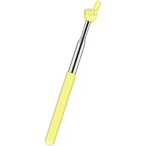 Retractable Teacher Pointer for Classroom Kids Reading, Dumero Extendable Finger Pointer Stick, School Collapsible Telescoping Long Hand Pointing Stick, Classroom Must Have Supplies Essentials, Purple