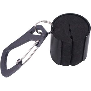 Wearable Fishing Rod Holder Fishing Rod Clip Lightweight Rod Holder with Keychain Clip Fly Fishing Accessories