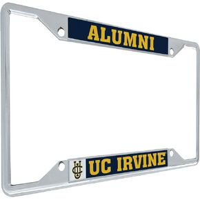 Desert Cactus University of California Irvine Anteaters UCI Eaters Metal License Plate Frame for Front or Back of Car Officially Licensed (Alumni Blue)