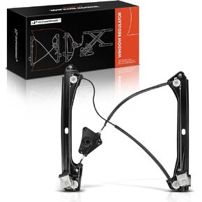 A-Premium Electric Power Window Regulator Without Motor Compatible with Volkswagen Jetta 2011-2018, Front Left Driver Side