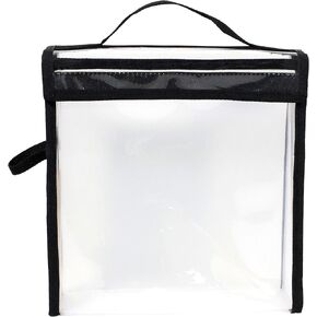 حافظة ورق من توتالي تيفاني TT-SASC-PT8X8 مقاس 8 × 8 بوصة، شفافة in Kuwait