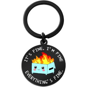 office keychain It’s Fine,I’m fine.Everything’s fine