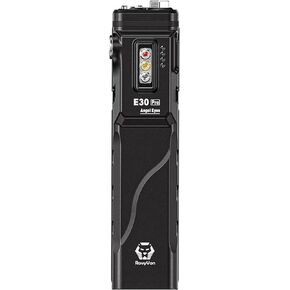 RovyVon Angel Eyes E30 Pro Rechargeable Flat EDC Flashlight - 3500 Lumens with Blacklight Red White Side Lights, Proximity Sensor, IPX8 Waterproof Pocket Light