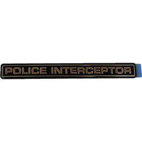 Ford Genuine XW7Z-5442528-AA Nameplate , black