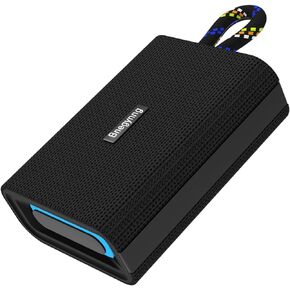Bluetooth Speaker, Portable Wireless Bluetooth Speakers with Loud Stereo Sound, Deep Bass, IPX5 Waterproof Speaker, Bluetooth 5.3, RGB Colorful Lights, TWS Pairing for Party, Home, Outdoors, Travel