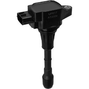 OCPTY Ignition Coil Coils Pack fits 22448-EY00A UF617,for Nissan 370Z 3.7L,for Infiniti QX70 5.0L,for QX70/QX50/Q70 3.7L,for M37 3.7L 2011-2013,for G37 3.7L,for FX50 5.0L 2009-2013 1 pcs