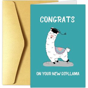 Funny Graduation Card, Humorous Graduation Card Gifts for Him Her, Congratulation Grad Card, Look Who Turned Out To Be A Clever Little Fucker