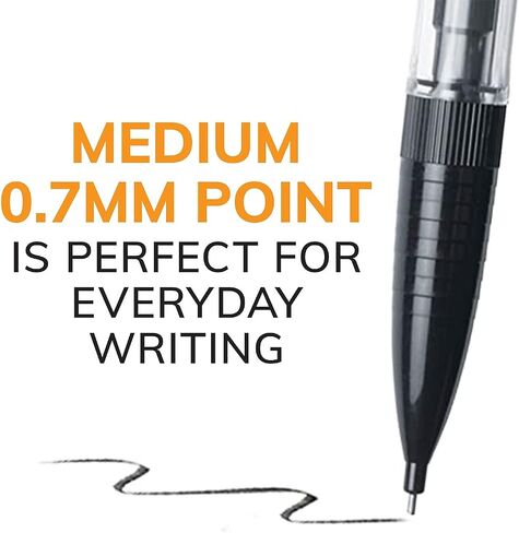 BIC Xtra Smooth Mechanical Pencil, 0.7 Mm, Hb (#2.5), Black Lead, Clear Barrel, Dozen in Saudi Arabia