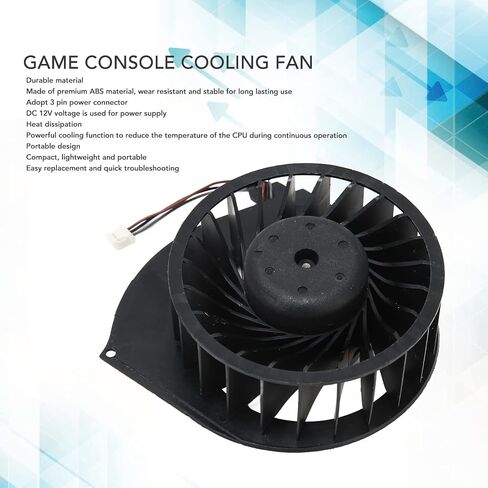 لمروحة التبريد الداخلية PS3 3000، مروحة تبريد بديلة لوحدة التحكم PS3 3000، لملحقات وحدة التحكم في الألعاب PS3 3000 in Saudi Arabia