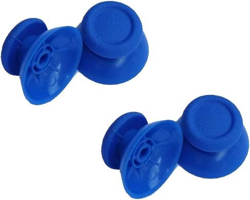 زوجان من عصي الإبهام التناظرية لأجهزة تحكم سوني بلاي ستيشن دوال شوك 4 PS4 (أزرق غامق) in Kuwait