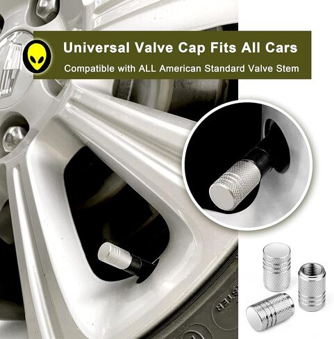 Car Tire Valve Stem Caps Cover,Wheel Tire Caps 5 Pack, Universal Valve Stem Covers with O Rubber Ring,Corrosion Resistant Leak-Proof,Tire Air Caps Cover for Cars Suvs Bikes Trucks Motorcycles Blue in Saudi Arabia