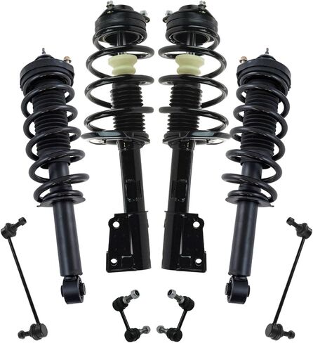 TRQ Front Rear Complete Strut Spring Assembly Shock Sway Link Kit for Journey in Saudi Arabia