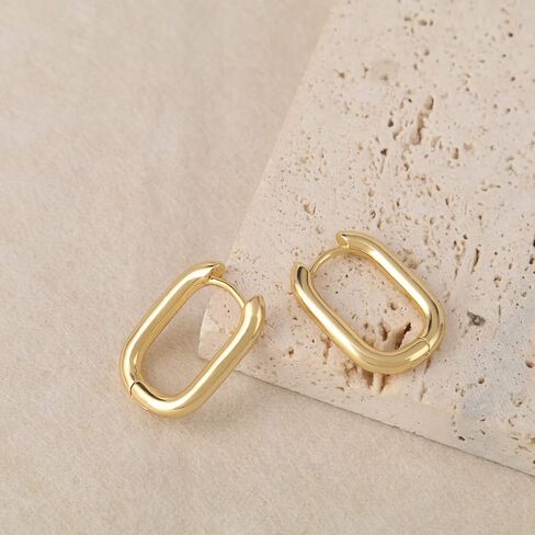 Dreamfox 6/9 Pairs Huggie Hoop Earrings Small Hypoallergenic 14K Gold Plated Huggie Earrings For Women Simple Huggie Hoops For Girls in Saudi Arabia