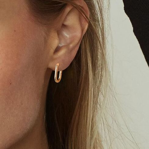 Dreamfox 6/9 Pairs Huggie Hoop Earrings Small Hypoallergenic 14K Gold Plated Huggie Earrings For Women Simple Huggie Hoops For Girls in Saudi Arabia