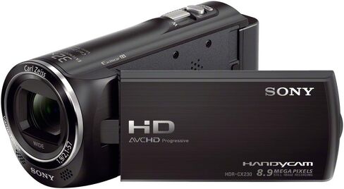 Sony HDR-CX230/B 1080p HD Flash Memory Camcorder | Black (Renewed) in Saudi Arabia