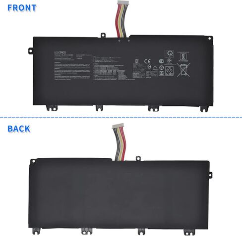 بطارية كمبيوتر محمول B41N1711 لأجهزة Asus TUF Gaming FX705DT-AU068T FX705DD FX705DU FX705DY-AU072 FX705GM FX705GE FX705GD سلسلة كابلات طويلة in Kuwait