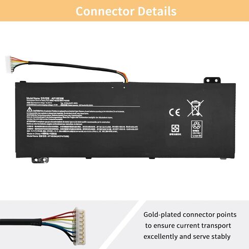 AP18E7M AP18E8M Laptop Battery Replacement for Acer Nitro 5 AN51751 AN51752 AN51554 Aspire 7 AN71551 A71574 A71574G ConceptD CN31571P CN51571 71P Predator Triton 300 PT31551 in Saudi Arabia
